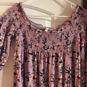 Off should floral dress